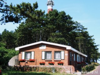 Fuut bij de vuurtoren, Cycling on Ameland