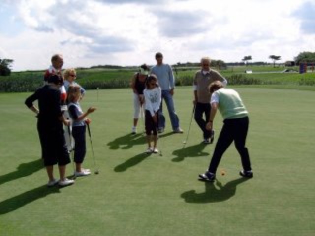 Golfing on Ameland