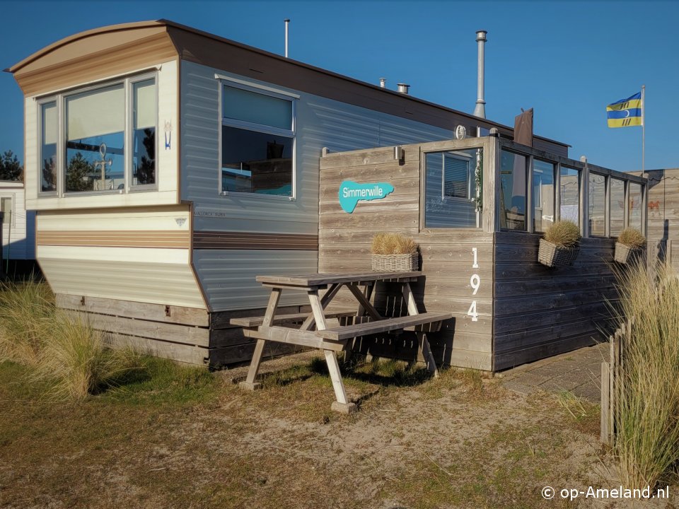 Simmerwille, Chalets on Ameland